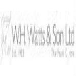 WH Watts Promo Codes